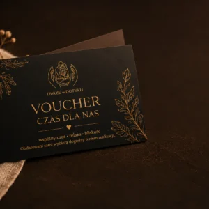 Voucher „Czas dla Nas” – prezent dla pary | Dwoje w Dotyku Rzeszów